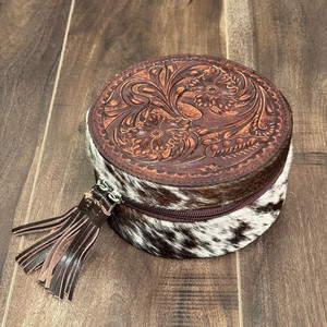 2025จัดเก็บเครื่องประดับสำหรับเดินทางด้วยมือเคสหนังวัวกล่องจัดเก็บเครื่องประดับสำหรับเด็กผู้หญิง - Product Image 4