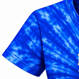Camiseta de Moda Tie Dye Personalizada para Mujer, Corte Holgado, Estampado Gráfico, Manga Corta, Camiseta Informal, Ropa al por Mayor - Product Image 5