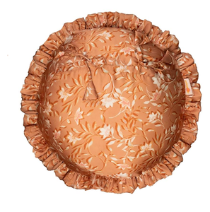 Funda de Cojín Redonda Rosa Salmón Personalizada Más Vendida para Uso Doméstico, Hotelero y Comercial Disponible a Precio de Fábrica - Product Image 4