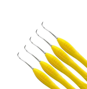 Curette Gracey professionnelle manuelle en acier inoxydable multicolore, instruments dentaires parodontaux de haute qualité, norme CE - Product Image 5