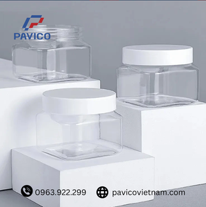 Industrial Cosmetic PET <b>Plastic</b> Jar Custom Logo Printing Packaging <b>Container</b> Direct Factory OEM ODM - Product Image 6