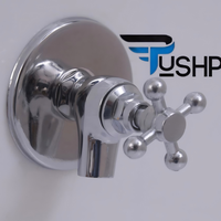 Válvula Manual para Lavadora de 3/4 Pulgadas, OEM PUSHPAK TURNOMATICS, para Agua, Temperatura Baja y Media