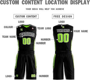 Custom Basketball Jersey Unisex Sleeveless Mesh Breathable <b>Flame</b> Retardant 100% Polyester Heat Transfer Print Sportswear - Product Image 3