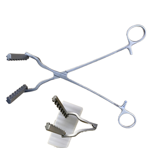 Corrosion Resistance Laparoscopic Steel Teeth Purse <b>String</b> Clamp Forceps Open Surgery <b>Instruments</b> by Endochoice Medical - Product Image 6