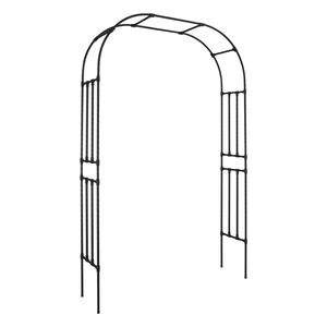 Arche de jardin en métal 94,5 x 59 x 15,8 cm, treillis extérieur robuste, montage facile, pergola de mariage, pergola à assembler - Product Image 1