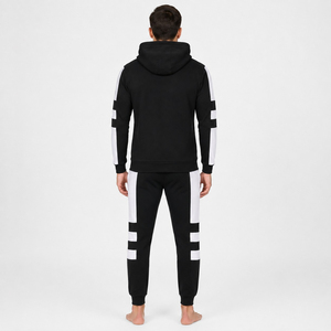 Tuta Sportiva Leggera con Cappuccio e Logo Personalizzato per <span class=keywords><strong>Uomo</strong></span>, Tuta Intera per Corsa e Jogging, Abbigliamento Sportivo - Product Image 3