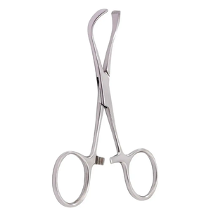 Pinzas para Toallas Backhaus, Manuales, de Acero Inoxidable, Uso Dental Profesional, Diseño Ergonómico de Bola y Encaje, Tamaño Personalizable - Product Image 1