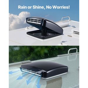 Ventilatore da Tetto per Camper da 14 Pollici, Potente, 10 Velocità, Reversibile, con Telecomando e Copertura Antipioggia Integrata, 12V, Accessorio Esterno - Product Image 5