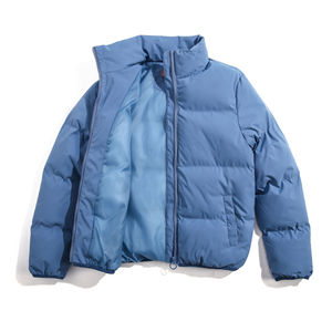 Veste matelassée surdimensionnée pour homme, design personnalisé, col montant en toile, imperméable, coupe-vent, respirante, fermeture éclair, unisexe - Product Image 2