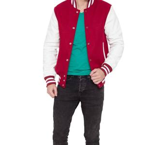 Blouson universitaire de baseball coupe-vent personnalisé de haute qualité avec broderie, style urbain, col montant, grande taille, marque privée Fighting Ant - Product Image 5