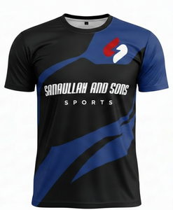 เสื้อยืดโพลีเอสเตอร์แบบกำหนดเองสำหรับผู้ชายและผู้หญิง เนื้อผ้านุ่ม น้ำหนักเบา ระบายอากาศได้ดี คอกลม แขนสั้น สวมใส่สบายในชีวิตประจำวัน - Product Image 1