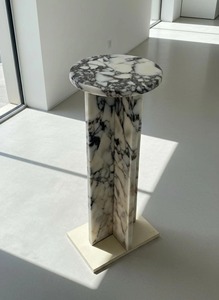 Mesa de Centro Moderna de Mármol, Muebles Minimalistas para Sala de Estar, Pieza Decorativa para el Hogar - Product Image 1