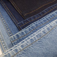 MASTER TEXTILE Tela de Sarga Rígida de Mezclilla Transpirable Ecológica 100% Algodón de Peso Medio para Niños, Niñas, Hombres y Mujeres Otoño/Invierno 10.47