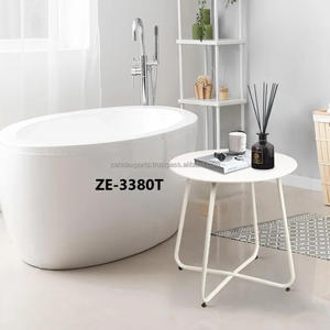 Designer Nesting Metal Coffee <b>Table</b> Set Modern Home Furniture Luxury Glass Coffee <b>Table</b> Storage Portable Gold Finish Living Room - Product Image 4