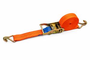 Correa de Amarre de Carga Industrial de Poliéster de 38 mm Resistente a la Intemperie con Ganchos en J para Remolques y Almacenamiento en Almacenes - Product Image 4
