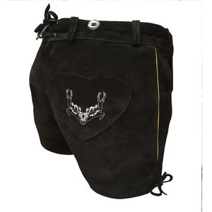 Shorts en cuir bavarois personnalisés pour hommes, style décontracté, anti-plis, origine Pakistan, pour l'Oktoberfest - Product Image 2