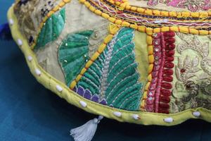 Grand coussin de sol Coussin de méditation | Housse de coussin de sol ronde Boho Hippie Decor - Product Image 4