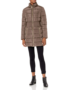 Women Casual Puffer Coats Extra Long Down Cotton Winter Coat Women's Puffer Coats Long Sleeves For Sale - Product Image 4