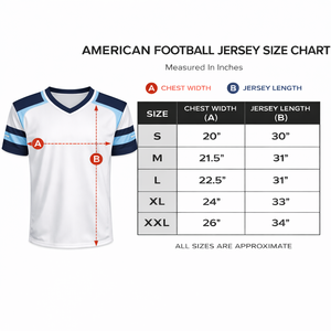 เสื้อทีมอเมริกันฟุตบอลแบบกำหนดเองสำหรับโรงเรียน ผ้าโพลีเอสเตอร์แห้งเร็ว ระบายอากาศได้ดี พิมพ์ลายชื่อและหมายเลขผู้เล่นแบบซับลิเมชั่น - Product Image 5