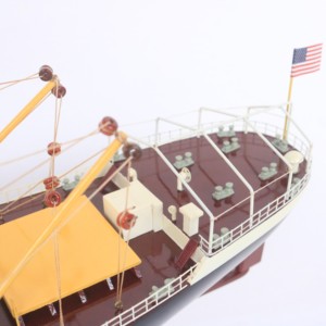 SS AMERICAN SCOUT C2 - Buque Comercial Estadounidense - Maqueta de Madera Hecha a Mano - Product Image 4