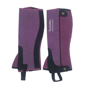 Women's Equestrian Horse <b>Riding</b> Synthetic Leather Half <b>Chaps</b> Horse <b>Riding</b> Equestrian Leg Protection Durable Comfortable Fit - Product Image 2
