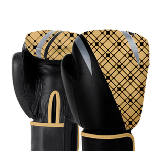Guantes de Boxeo Personalizados OEM de Cuero Vacuno de Alta Calidad, Tallas 8oz y 12oz, Cierre de Gancho y Bucle, Unisex, para Entrenamiento al Aire Libre - Product Image 6