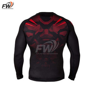 Rashguard Deportivo Personalizado con Logotipo, Diseño OEM, Compresión, para MMA y BJJ, Sublimado e Impreso para Hombre - Product Image 5