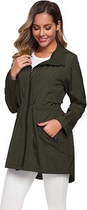 Wholesale Designer Men <b>Long</b> Winter Outdoor Windbreaker <b>Jacket</b> Stand Collar Vintage Style Lightweight Windproof <b>Waterproof</b> Hooded - Product Image 4