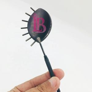 Nuevos Espejos para Pestañas Negros de Acero Inoxidable con Logotipo Gratuito, Espejos para Extensión de Pestañas Negros de Alta Gama, Bajo MOQ - Product Image 4