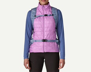 Sac à dos de randonnée léger et de haute qualité pour 4 saisons, sac de voyage de jour avec cordon élastique, rangement frontal et poches latérales - Product Image 4