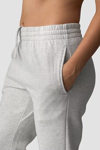 Pantalon de jogging ample et surdimensionné en molleton français pour femme avec logo personnalisé, 100 % coton épais, style hip-hop, idéal pour le sport et la gym - Product Image 6