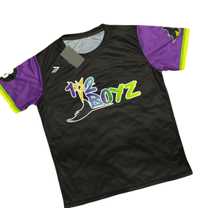Maillot de football Neo Vintage pour adultes et jeunes, design classique des années 90, surdimensionné, respirant, logo personnalisé, OEM, vente en gros - Product Image 2