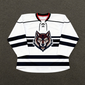 Camiseta de Hockey sobre Hielo Sublimada de los Minnesota Wild, Manga Larga, Absorbente de Humedad, Ropa Deportiva de Poliéster para Hombre - Product Image 1