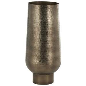 Vase de table moderne en bronze, fait main, abstrait, rond, pour la décoration intérieure - Product Image 2
