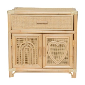 Small Rattan Cupboard Kids Furniture Handcrafted <b>Storage</b> <b>Chest</b> Best Quality Factory Price Wholesale Vietnam - Product Image 2