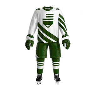 Affordable Price Fully Customized Best Quality New Style Sublimated Ice Hockey Uniform Ice Hockey Jersey & Shorts - Product Image 6