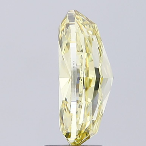 Diamant ovale jaune de 7 carats, coupe brillante, couleur fantaisie rare, diamant brut pour une œuvre maîtresse de haute joaillerie sur mesure - Product Image 6