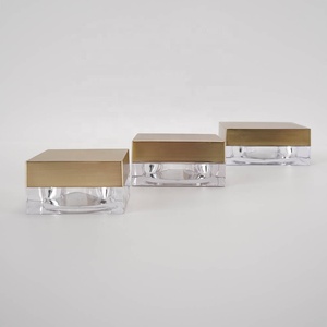 3.5g 5g 10g màu hồng vàng lỏng bột hộp Tùy chỉnh màu vuông nhỏ gọn bột trường hợp bột container với xoay sifter - Product Image 6