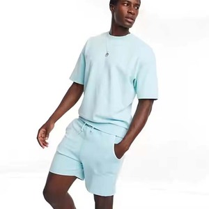 Conjuntos de Verano para Hombre al por Mayor, Camisetas Transpirables Informales con Logotipo Personalizado, Tallas Juveniles y para Adultos, Fáciles de Usar - Product Image 3