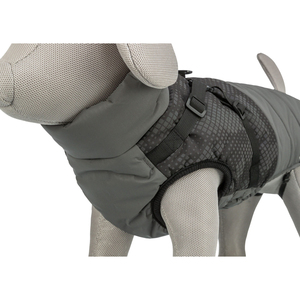 Abrigo de Invierno Pontis Reflect con Arnés XXS Gris, Ropa Cómoda para Mascotas con Arnés Confortable - Product Image 6
