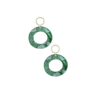 Luxury Handmade <b>Resin</b> <b>Earrings</b> Durable Lightweight Artistic Design Crystal Fashion Accessories for Women Evening Party Wear - Product Image 6