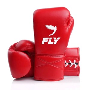 Juego de Boxeo Profesional de Piel de Vacuno Genuina de Alta Calidad, Hecho a Medida, Color Rojo, para Sparring y Combate - Product Image 2