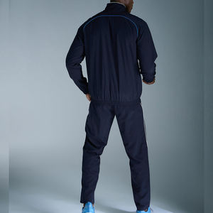 Ensemble veste et pantalon de survêtement pour homme, nouveau logo personnalisé, réfléchissant 3M, jogging en nylon et polyester, coupe-vent pour homme - Product Image 4