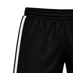 Shorts de hockey sur glace noir et blanc, vêtements de sport durables, uniforme d'équipe, shorts d'entraînement et de match, vêtements de jeu en plein air pour le hockey - Product Image 5