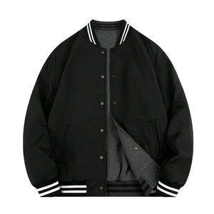 Custom varsity jacket low MOQ bulk letterman jacket production for startup fashion brands - Product Image 4