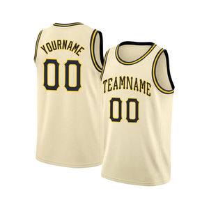 Camisetas de Baloncesto para Hombre sin Mangas, Antibacterianas, 100% Poliéster, de Alta Calidad, Diseño de Bordado Personalizado, Venta al Por Mayor - Product Image 1