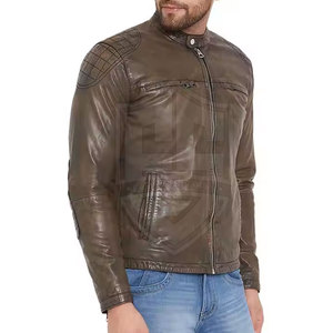 Custom Made Leather <b>Jacket</b> Design Your Own <b>Men</b> Leather <b>Jacket</b> <b>Winter</b> <b>Waterproof</b> <b>Men</b> Leather <b>Jacket</b> - Product Image 3