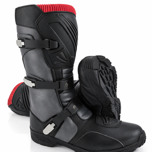 Bottes de moto tout-terrain sur mesure pour homme, robustes et conçues pour l'aventure |   Imperméable |   Chaussures de moto conformes aux normes CE, tout-terrain, tourisme | - Product Image 3