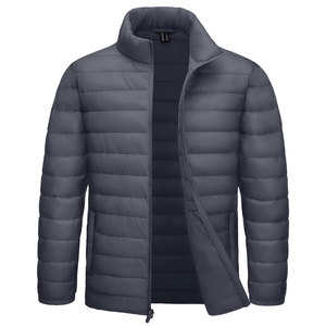 Veste matelassée en nylon 350 GSM pour homme, chaude pour l'hiver, taille personnalisée, faible MOQ, prix direct usine, expédition mondiale, OEM ODM - Product Image 3