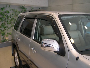 แผ่นบังแดดหน้าต่างรถยนต์ HIC วัสดุ PMMA  สำหรับ MAZDA TRIBUTE ปี 2001~2011  กระชับพอดี 100% - Product Image 2